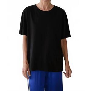 NEW DONNI. jersey oversized tee in jet